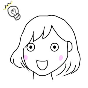 買う前に気づけてよかったと、納得したような安心感を表現する女性の様子